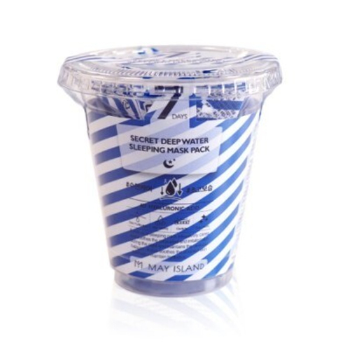 [May Island] 7 Days Secret Deep Water Sleeping Mask Pack - Ночная маска с гиалуроновой кислотой, 3 гр
