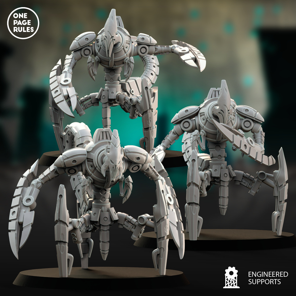 Robot Tri-Scorpions