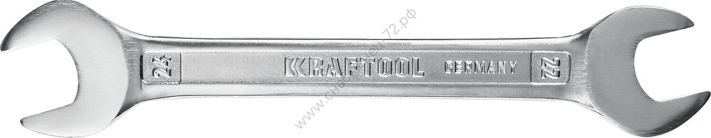 KRAFTOOL 22 х 24 мм, рожковый гаечный ключ (27033-22-24)