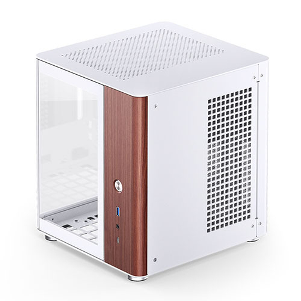 Корпус JONSBO TK-0, mini-ITX, micro-ATX, белый (без БП)
