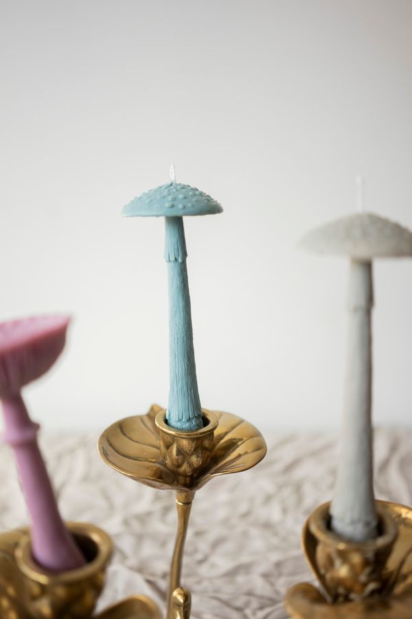 Свеча Молодой Мухомор Сизый (Пачули и дерево) - фото 2