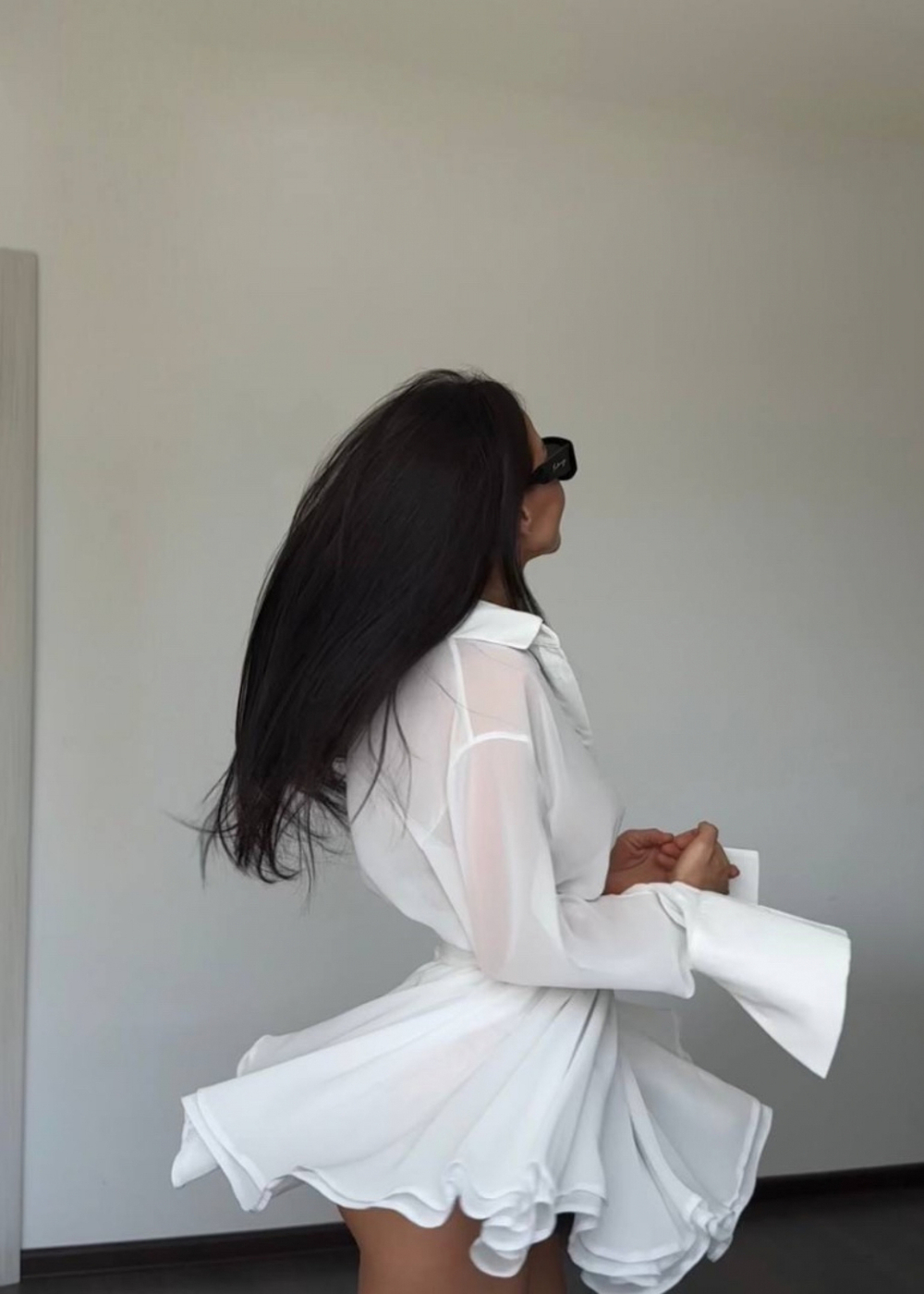 Платье «ураган катрин», белый