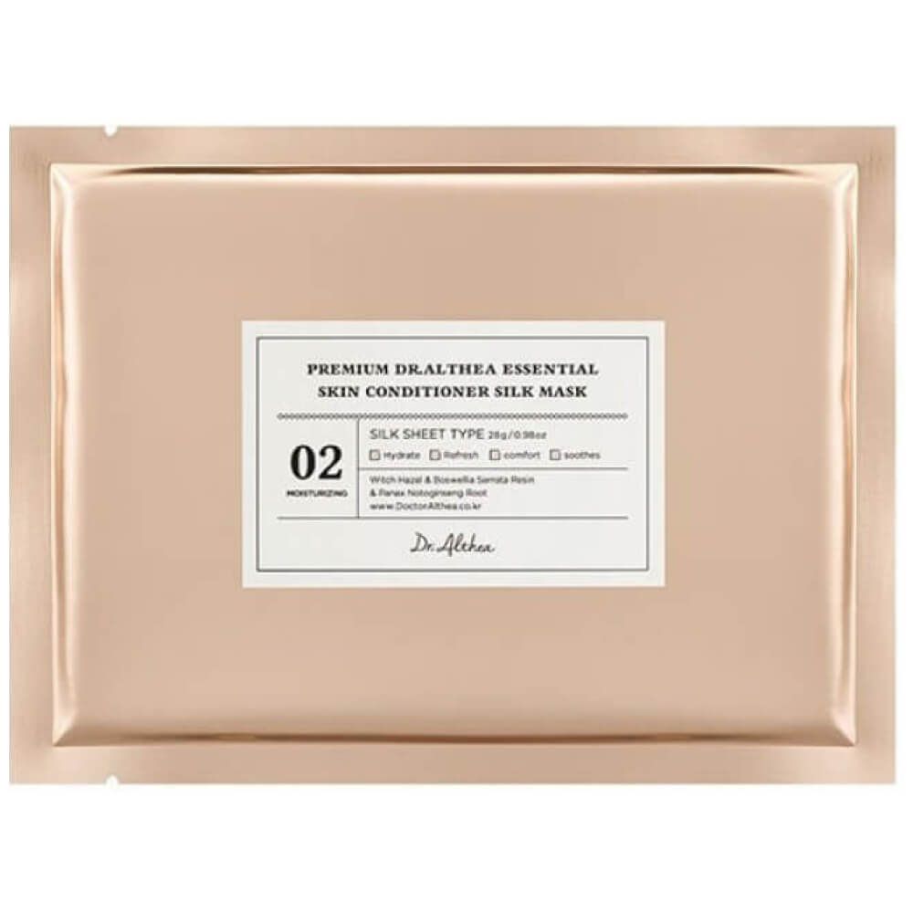 Ультратонкая шёлковая маска с гамамелисом Dr.Althea Premium Essential Skin Conditioner Silk Mask