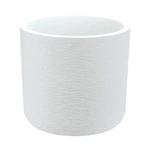 Кашпо СЛАНЕЦ D280мм 9,5л с вставкой Белый