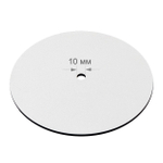 Подложка ЛХДФ белая d 24 см (3 мм) с ОТВЕРСТИЕМ 10 мм