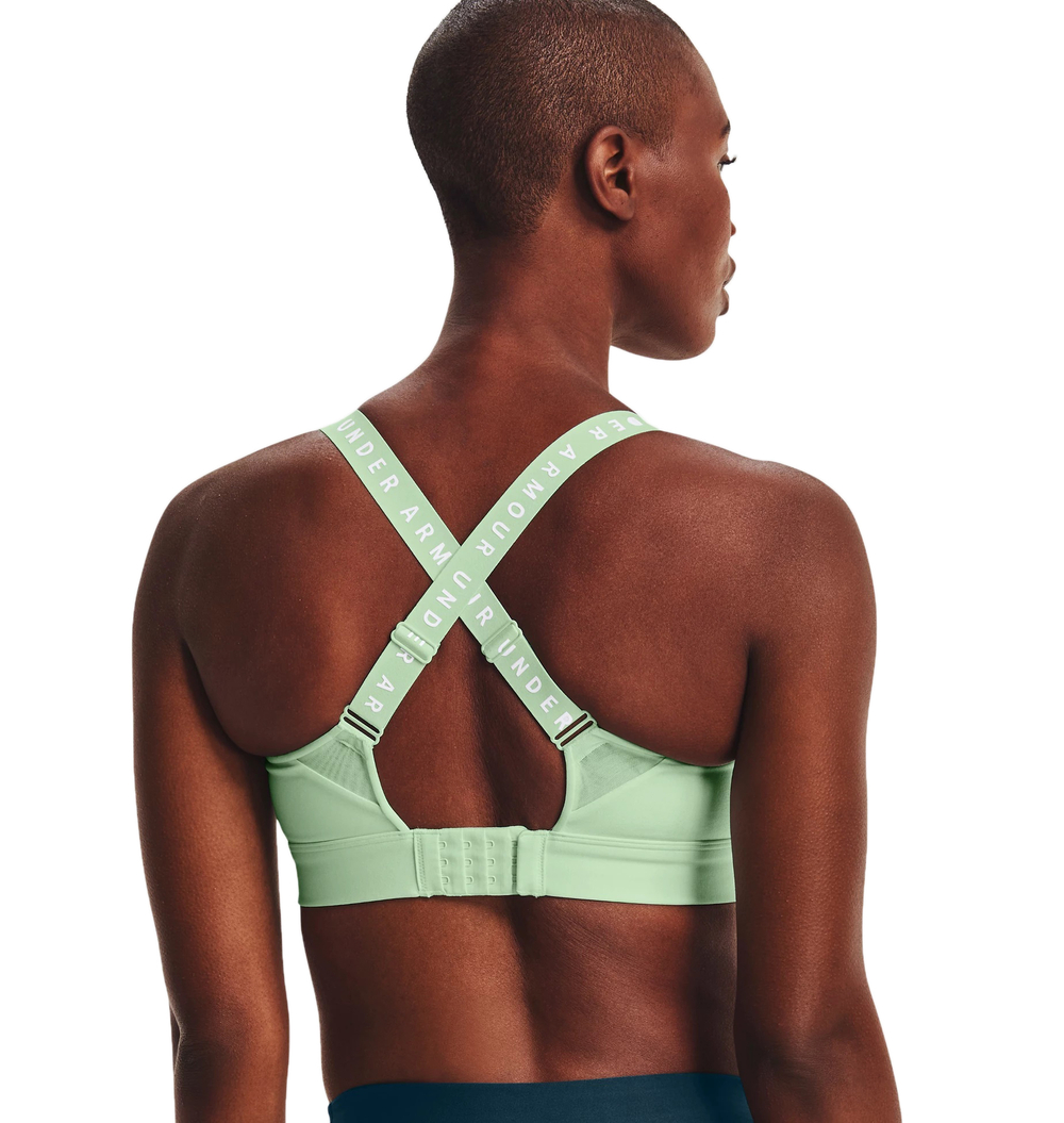 Теннисный бюстгальтер Under Armour Women's UA Infinity High Sports Bra - Green