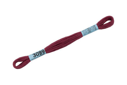 Мулине "Gamma", 100% хлопок , 8 м, №3099