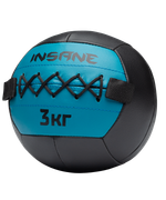 Медбол IN24-WB100, 3 кг, голубой