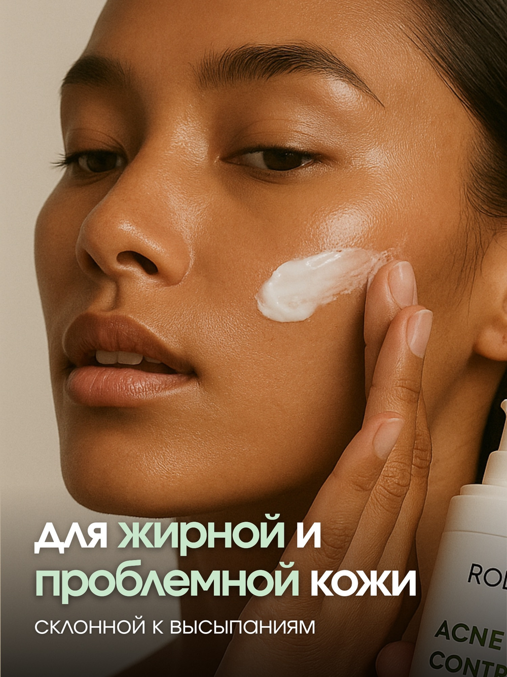 Балансирующий крем для лица ROLEN ACNE CONTROL + 50 ml