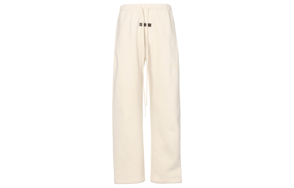 Штаны Fear of God Essentials FW22 Relaxed Sweatpant Egg shell Logo, FOG-FW22-260
