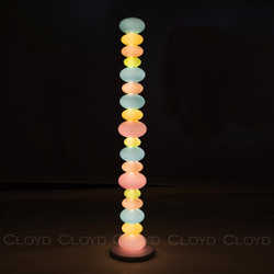 Торшер Cloyd ELTON F1 / выс. 160 см - белый (арт.40176)