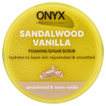 Onyx Professional, Sandalwood Vanilla, пенистый сахарный скраб, сандаловое дерево и теплая ваниль, 453 г (16 унций)