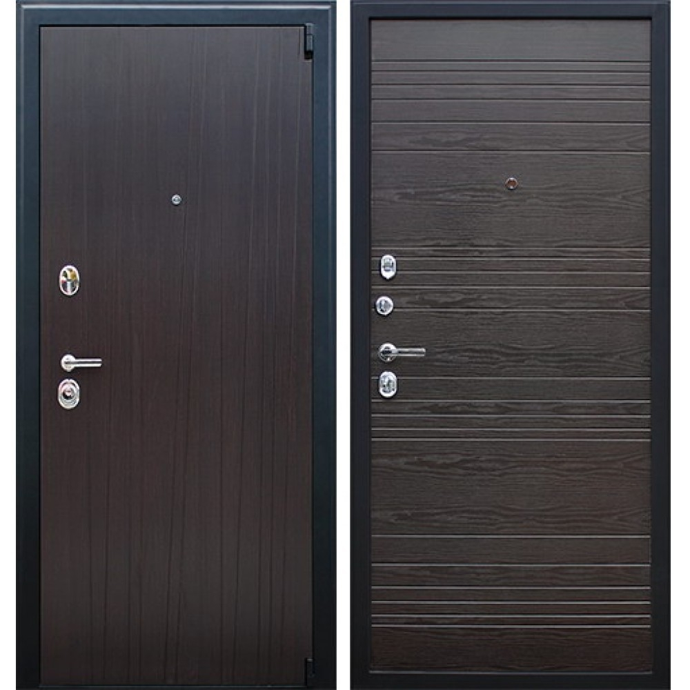 Входная металлическая дверь  АСД Next 2 (Некст 2) Венге поперечный / Венге