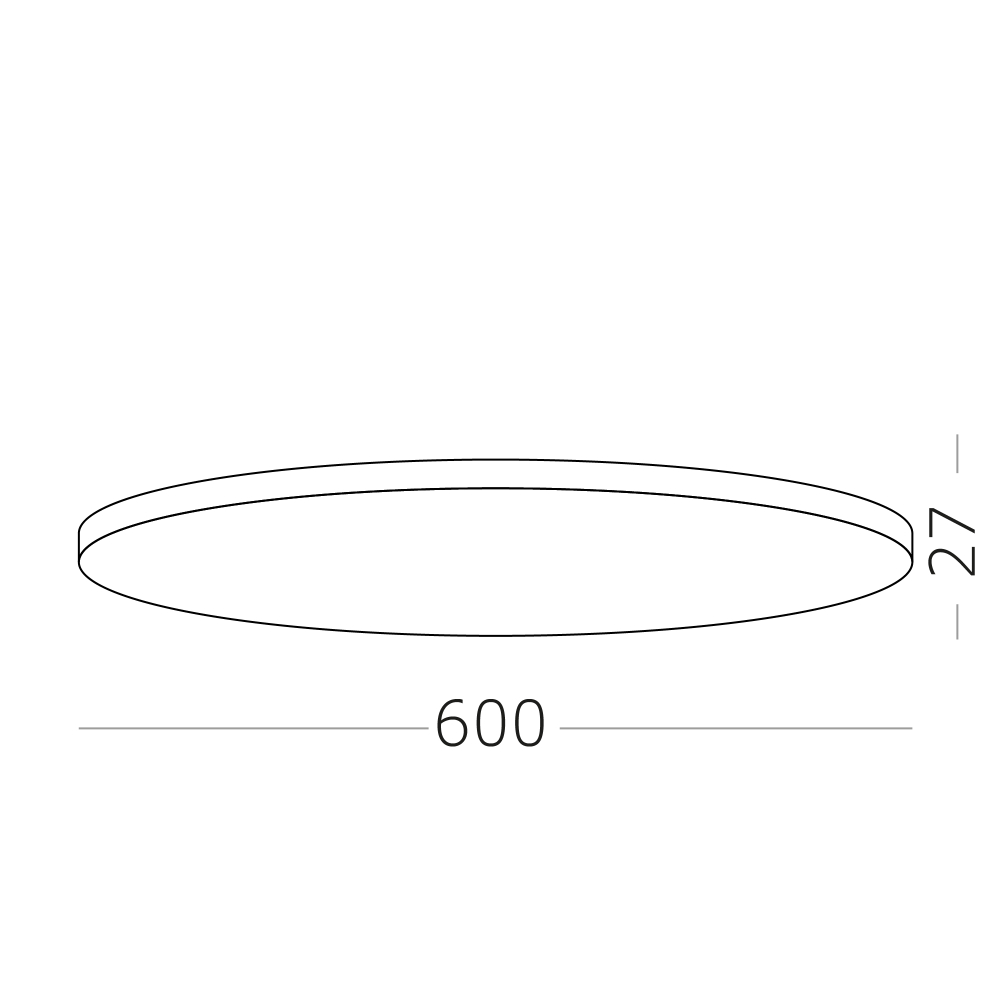 Светильник накладной LED 48W 4000K