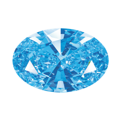 Фианит Овал от 3х2 до 8х5 мм