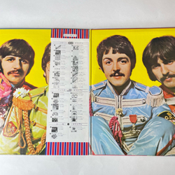 Винтажная виниловая пластинка LP The Beatles, Sgt. Pepper's Lonely Hearts Club Band (Япония 1976) (Оби)