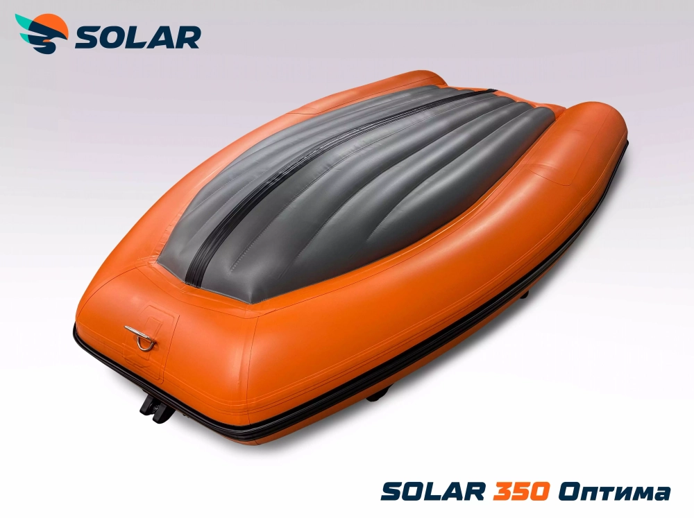 Лодка надувная моторная solar-350 к (оптима)