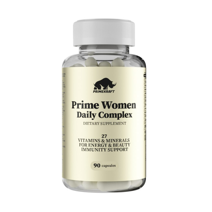Мультивитаминный комплекс для женщин, Prime Women Daily complex, Prime Kraft, 90 капсул