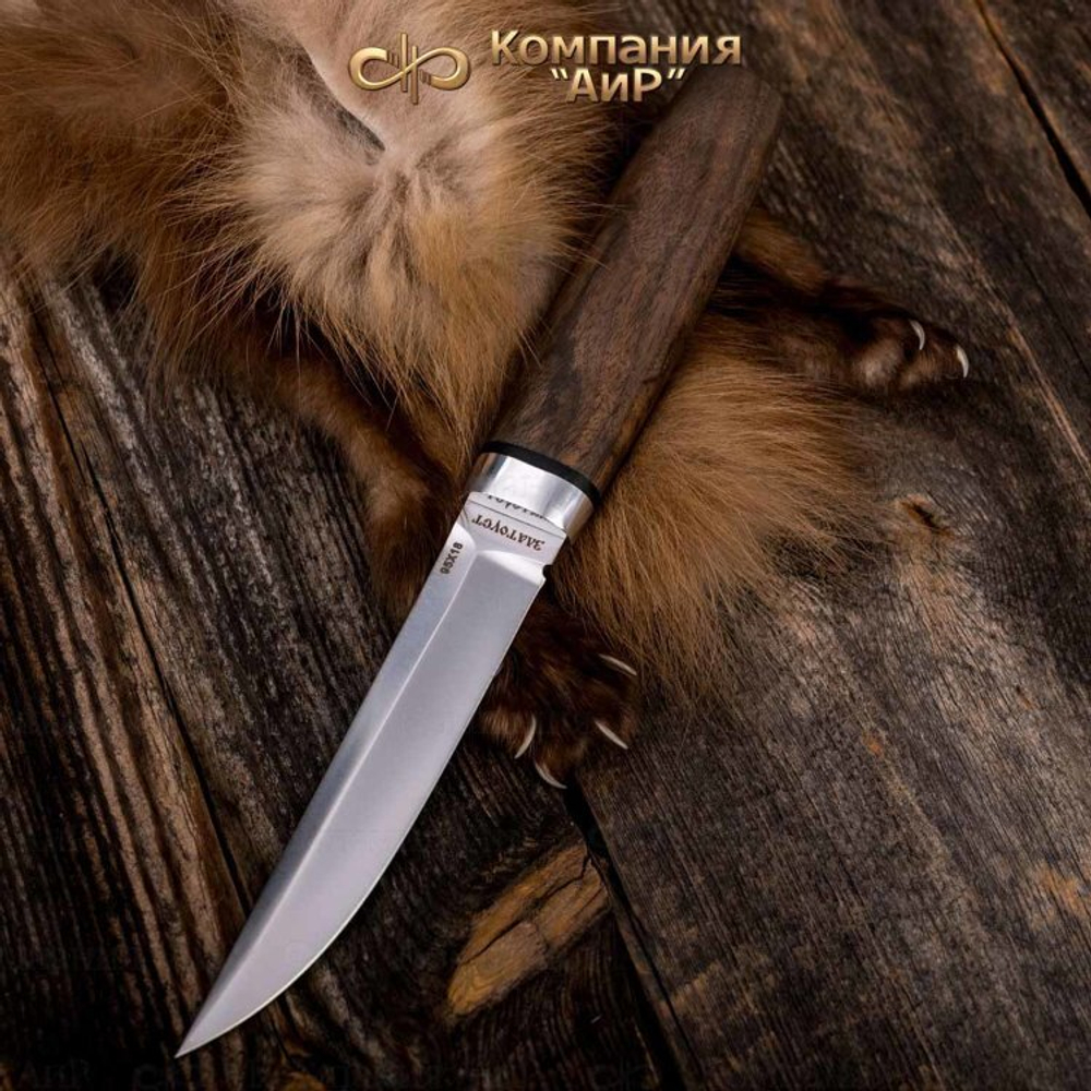 Нож АиР Финка Сканди 95х18 орех