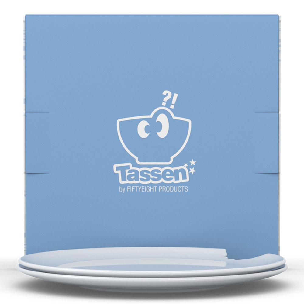 Набор тарелок tassen with bite, 2 шт, 20 см
