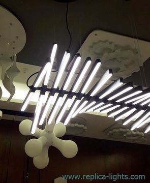 replica rhythm chandelier ( black )