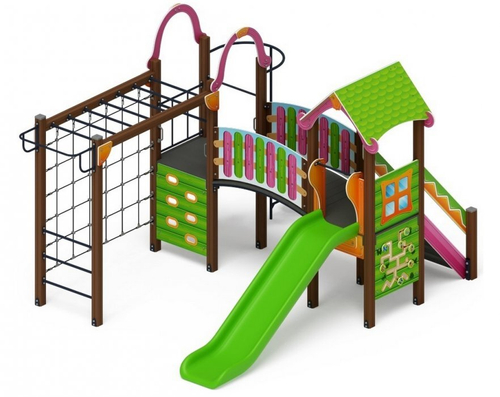 Детский игровой комплекс Лукоморье ДИК 2.25.06-11 H=1200