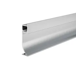 Алюминиевый профиль плинтус 53x14 (Серебро, 2 м), ALM-5314-S-2M Led Strip alm-5314-s-2m