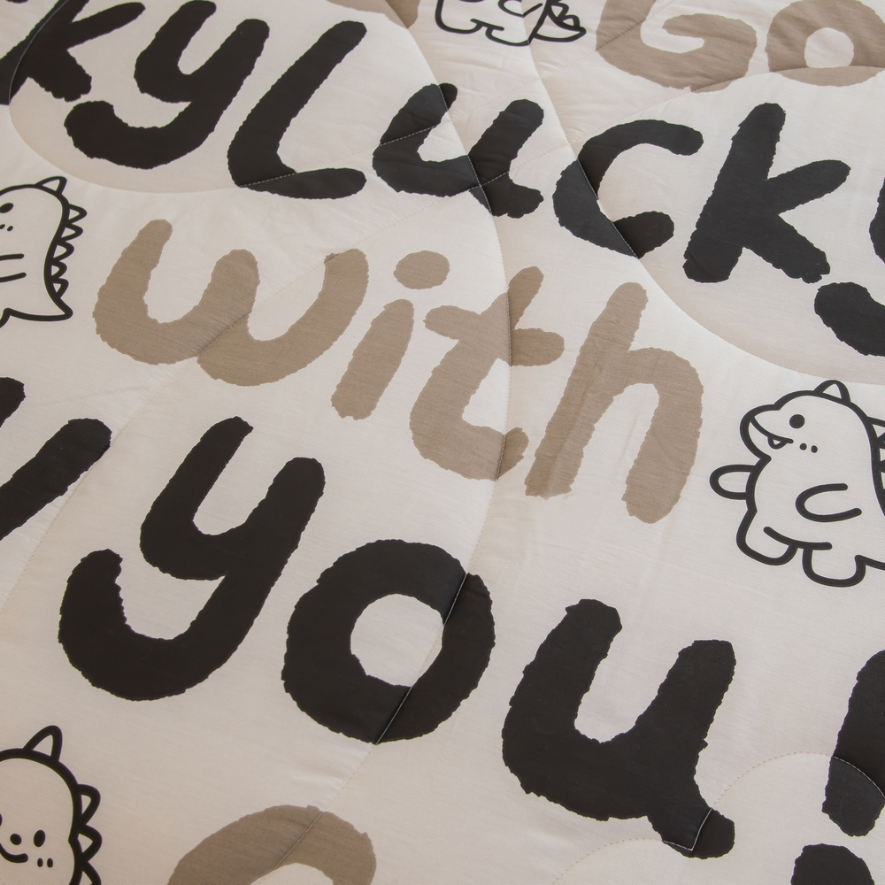 Комплект постельного белья Сатин с Одеялом Young 100% хлопок на резинке OBKR027