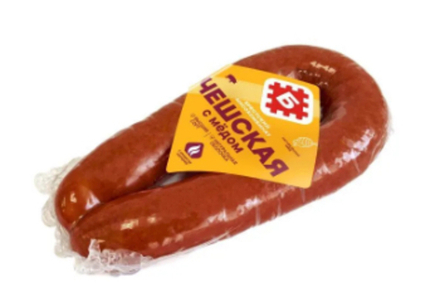 Колбаса "Чешская с медом" полукопченая Брестский МК