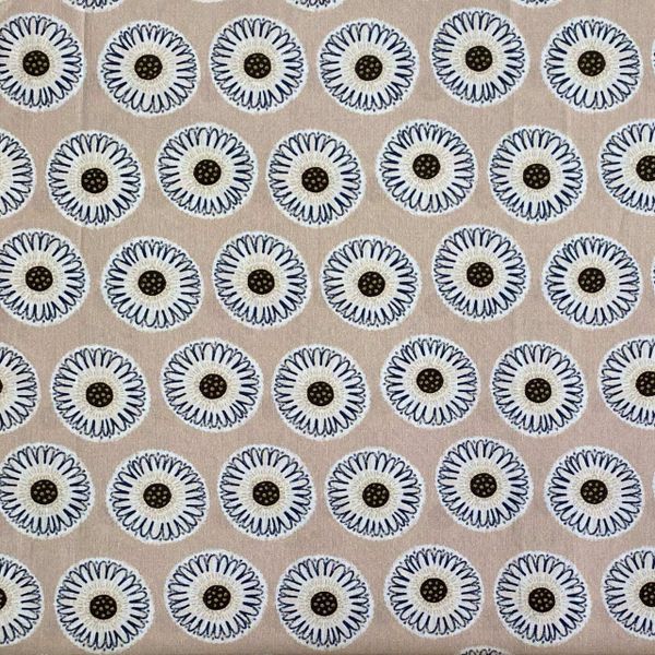 ПОЛНОЧНЫЕ ЦВЕТЫ #9, 100% хлопок Handmade Fabrics 1