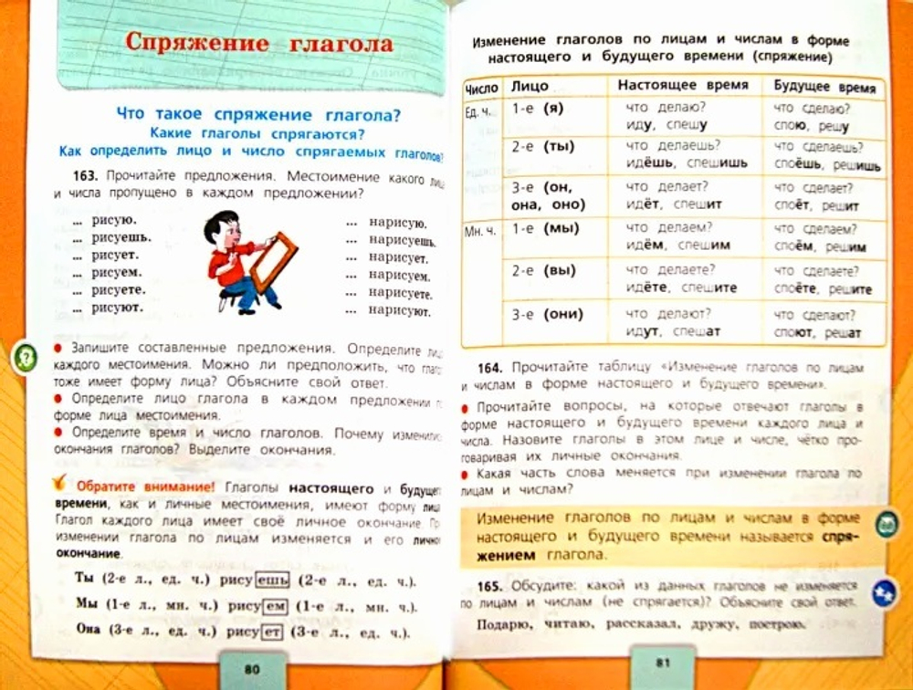 ГДЗ по русскому языку 4 класс Канакина, Горецкий часть 1 задание 70