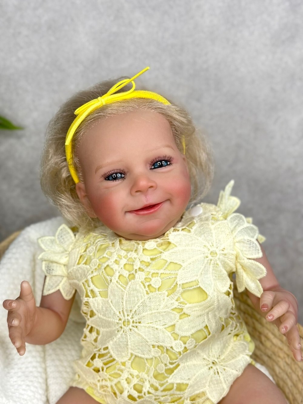 Кукла Реборн мягконабивная 45см (FA-908)