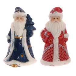 GAEM Фигурка декоративная "Дед Мороз" с подсветкой (2xLR44), L7, L6,5 W5,5 H12 см, 2в.