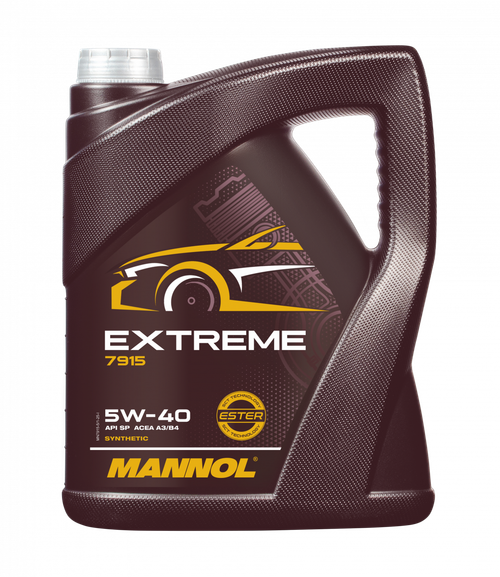 Моторное масло Mannol Extreme 5W-40, синтетическое, 4 л + 1 л в подарок