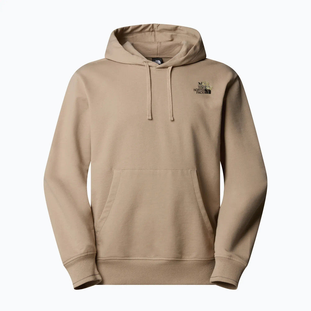 Худи The North Face Flower Dome Relaxed Hooded GPH mushroom grey