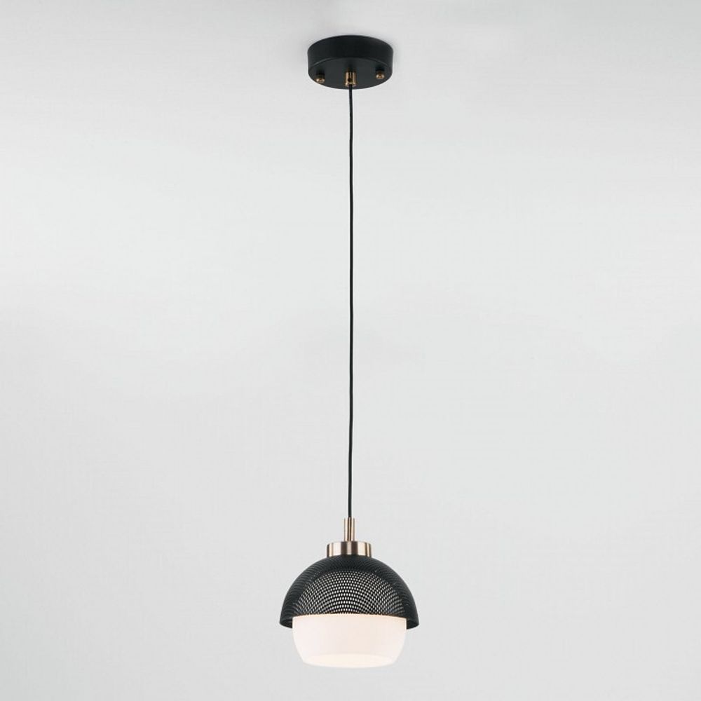 Подвесной светильник Eurosvet Nocciola 50106/1 античная бронза/черный