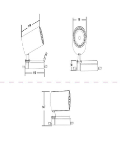 Трековый светильник Maytoni Technical TR003-1-12W3K-W