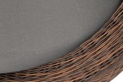 "Барселона" кресло из искусственного ротанга, цвет коричневый