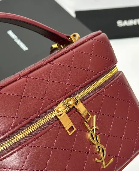 Косметичка Saint Laurent GABY из овечьей кожи