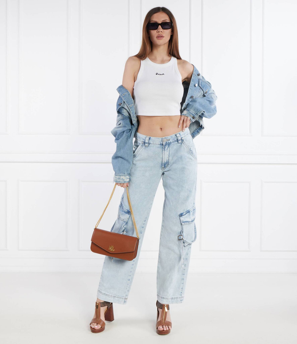 Топ C_Evest BOSS ORANGE - белый(50520469)