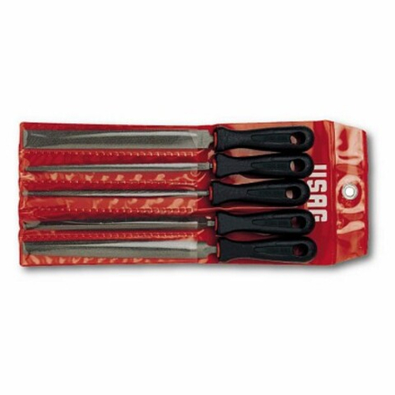 990 M2/SE5 Набор из пяти полуличных напильников в чехле, USAG (Италия)