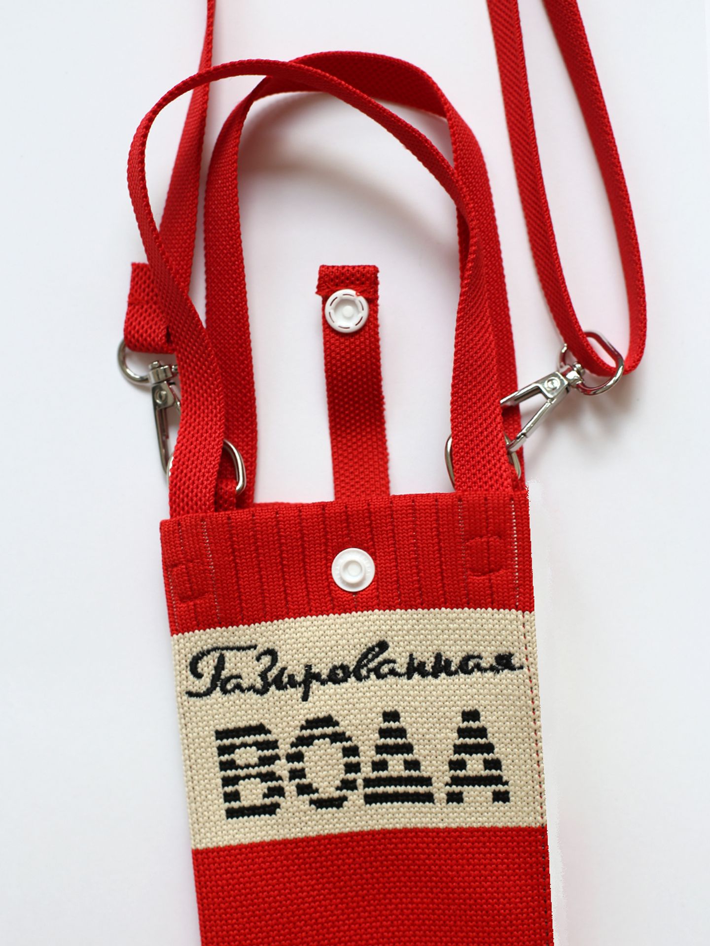 Сумка мини "Газвода красная"