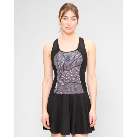 ОДЕЖДА ДЛЯ ТЕННИСА Женская, Платье BIDI BADU PROTECTED LEAFS DRESS .