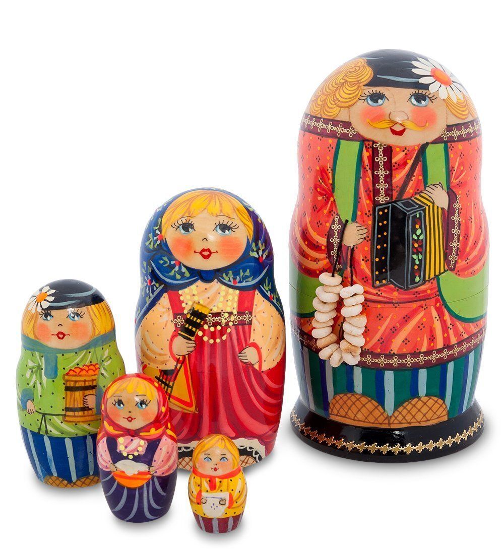 Народные промыслы МР-15/ 2 Матрешка 5м «Лука»