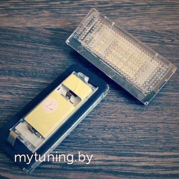 Подсветка номера LED для BMW 3 E46 sedan