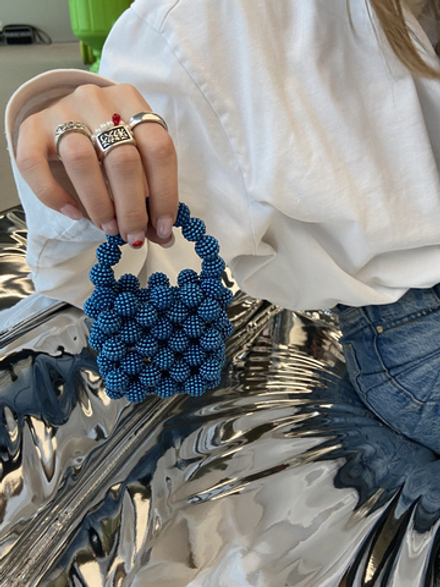 BYSASHAZEMLYA mini bag in blue