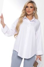 Рубашка "Каталина" (вайт) Б8067 LT Collection (Акция)