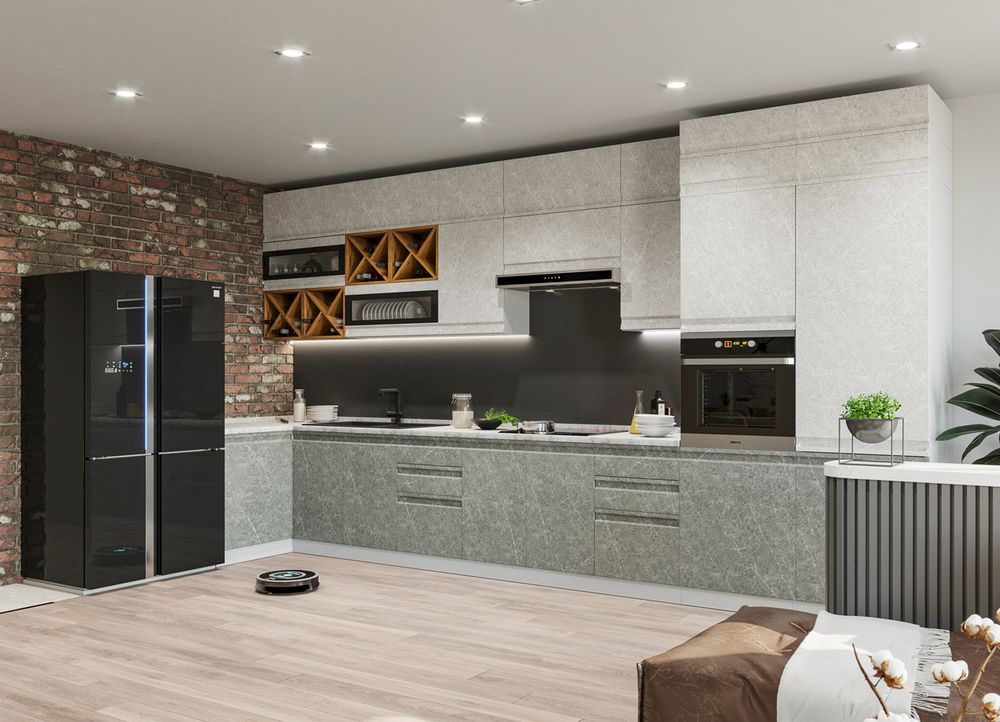 Кухня Модуль ПГПМ 800 Скала Арктик