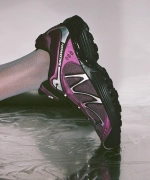 Salomon XT-WHISPER IRIDESCENT Black / Hollyhock / Plum Perfect