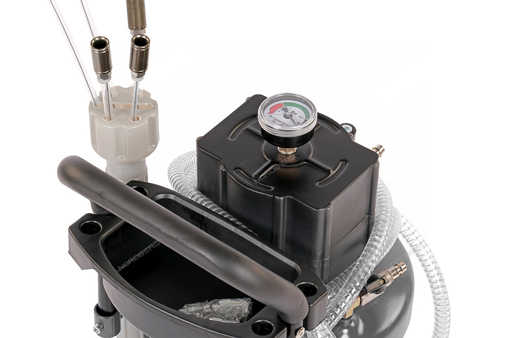 NORDBERG (2330G) Установка для сбора масла пневматическая, 30 л, серая